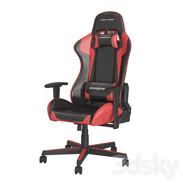 DXRacer OH _ FE00 3DS Max Model - thumbnail 4