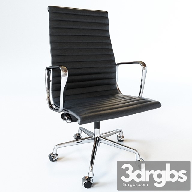 Eames aluminum group executive chair 2 3dsmax Download - thumbnail 1