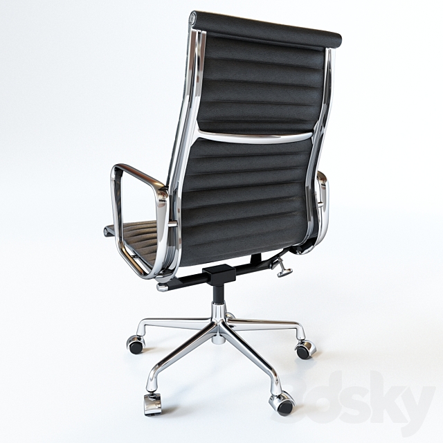 Eames Aluminum Group Executive Chair 3DS Max Model - thumbnail 2