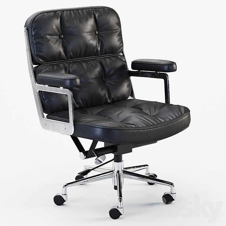 Eames Executive Lobby Chair 3DS Max - thumbnail 1