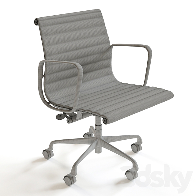 Eames Management Chair 3ds Max - thumbnail 2