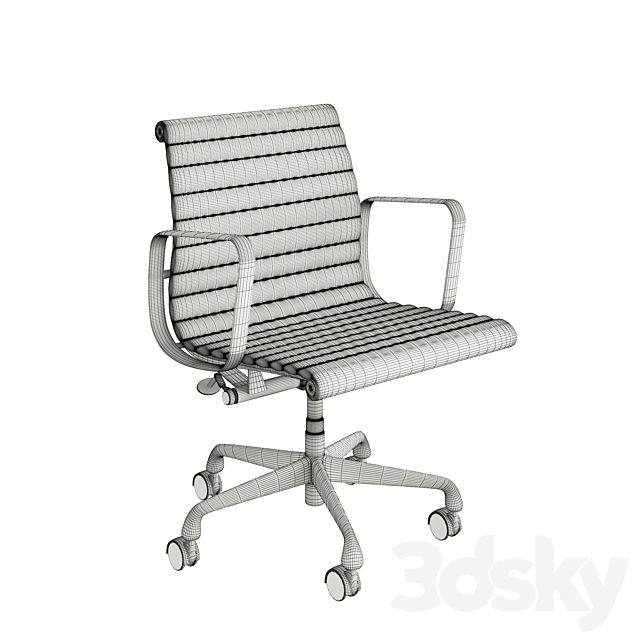 Eames management chair 3DSMax File - thumbnail 3