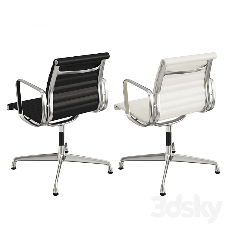 Eames management chair glides 3DS Max - thumbnail 2