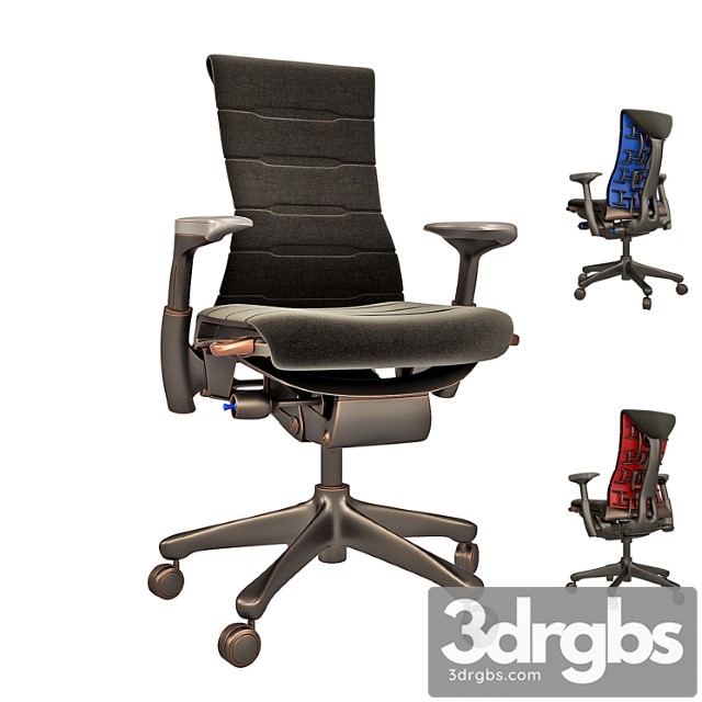 Embody Gaming Chair 3dsmax Download - thumbnail 1