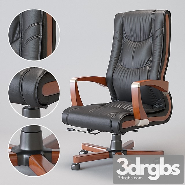 Executive chair mbl-9082 2 3dsmax Download - thumbnail 1