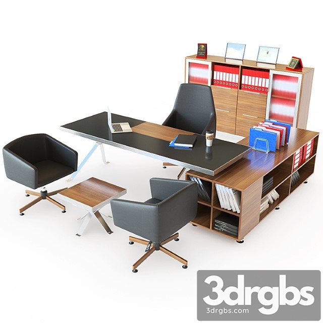 Executive office – 1 2 3dsmax Download - thumbnail 1