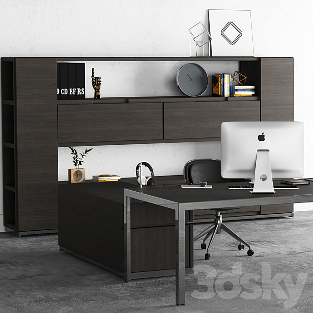 Executive Office B & B Italia 3DSMax File - thumbnail 2