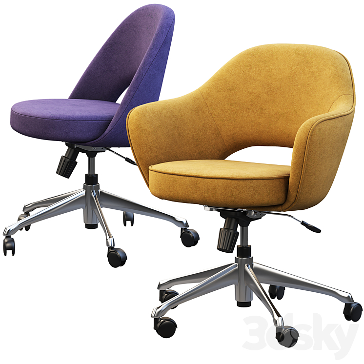 Executive task chairs 3DS Max - thumbnail 1