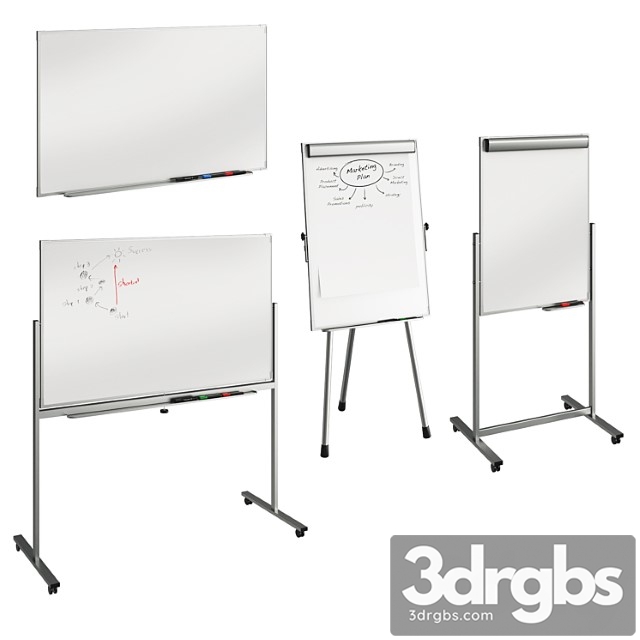 Flipcharts and board - thumbnail 1