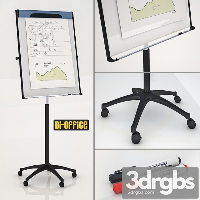 Flipcharts Bi Office 3dsmax Download - thumbnail 1