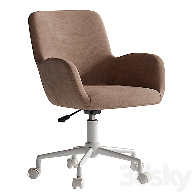 Frey Textile Sky Office Chair 3DS Max Model - thumbnail 2