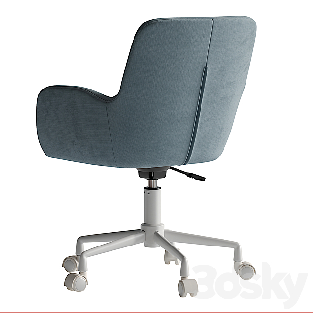 Frey Textile Sky Office Chair 3DS Max Model - thumbnail 4