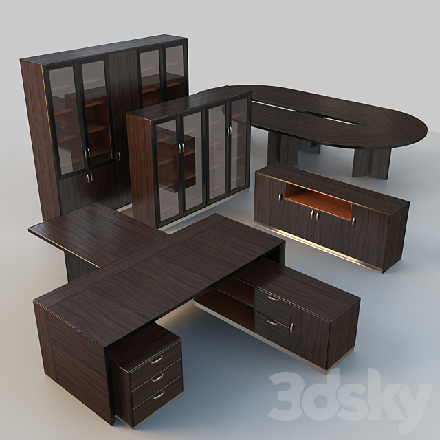 Furniture for the head Palladio. 3DSMax File - thumbnail 1