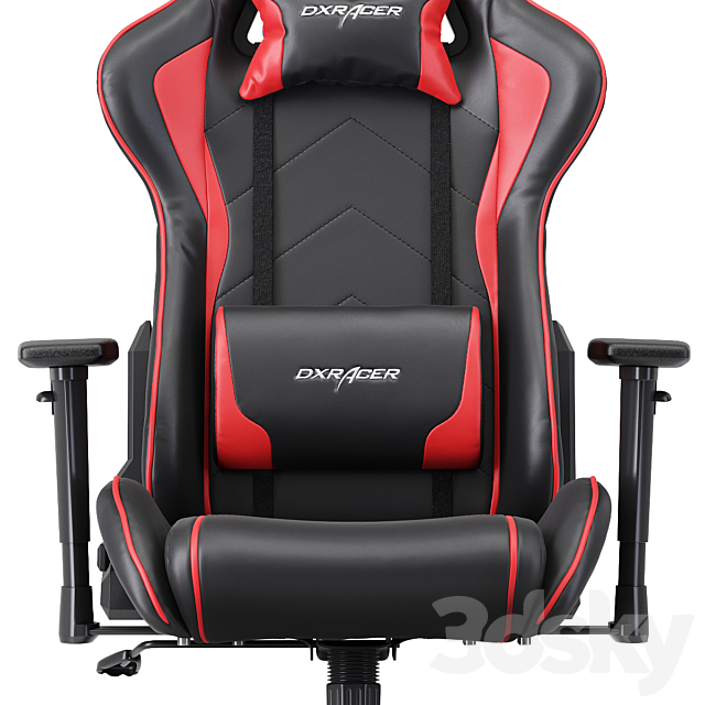 Game chair DXRacer OH _ FE08 _ NR 3DSMax File - thumbnail 3