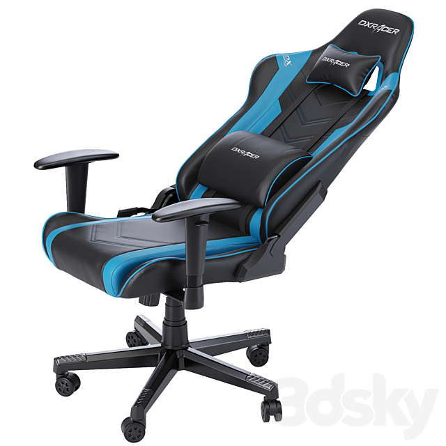 Gaming chair DXRacer PRINCE 132 3DSMax File - thumbnail 3