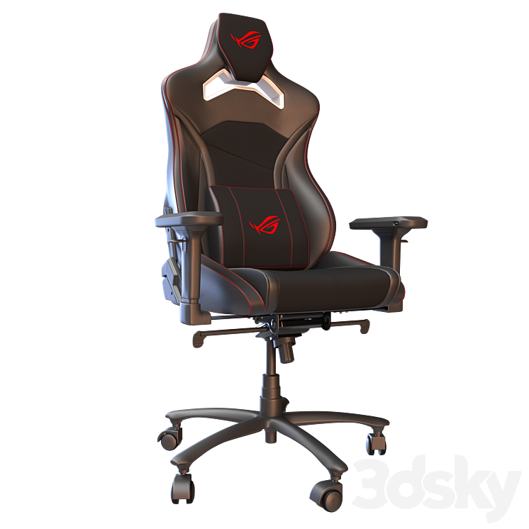 Gaming Chair ROG Chariot Core (SL300) 3DS Max Model - thumbnail 1