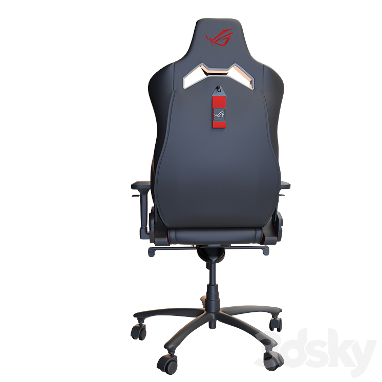 Gaming Chair ROG Chariot Core (SL300) 3DS Max Model - thumbnail 2