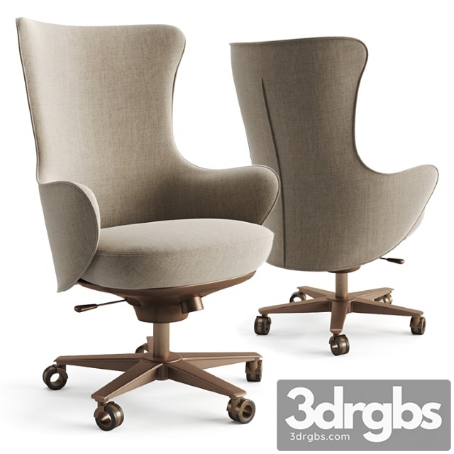 Giorgetti genius geust armchair 2 3dsmax Download - thumbnail 1