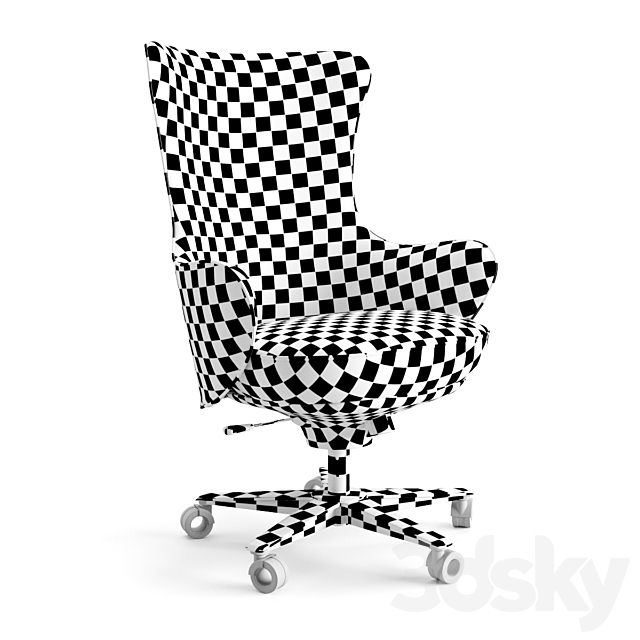 Giorgetti genius geust armchair 3DSMax File - thumbnail 3