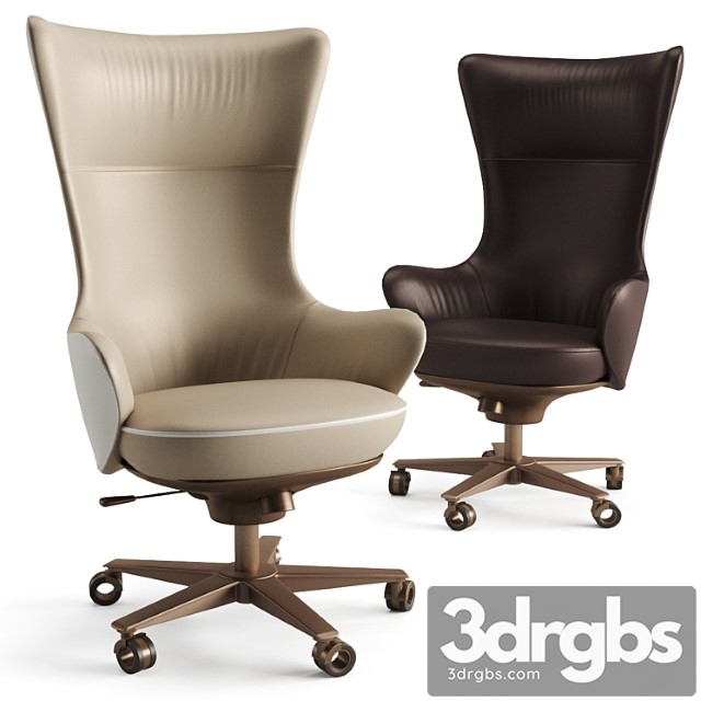 Giorgetti genius office chair 2 3dsmax Download - thumbnail 1