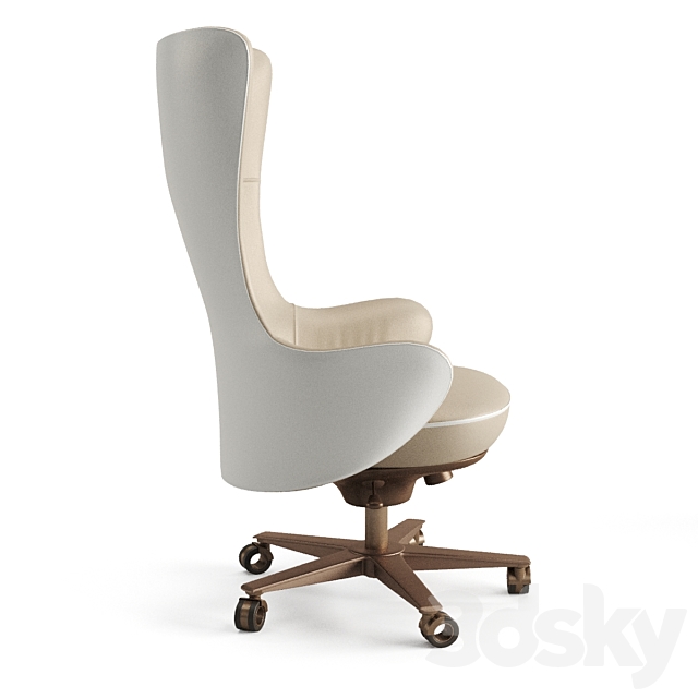 Giorgetti genius office chair 3DSMax File - thumbnail 2