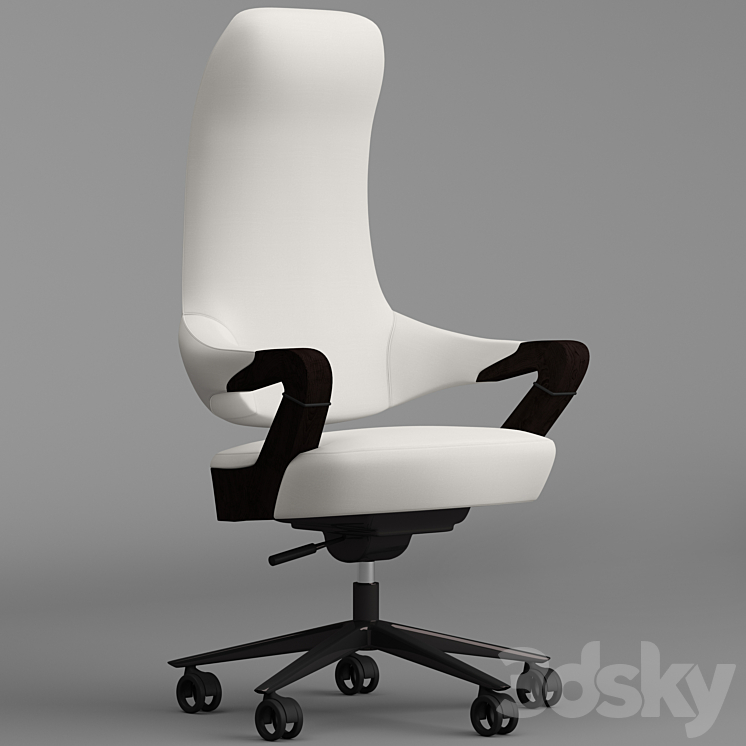 Giorgetti spinger office armchair 3DS Max - thumbnail 1