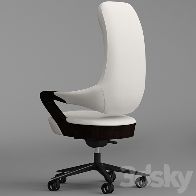 Giorgetti spinger office armchair 3DSMax File - thumbnail 2