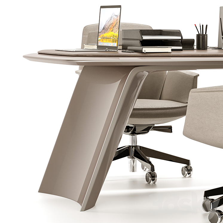 Gramy Conference Table MG40 3DS Max - thumbnail 2