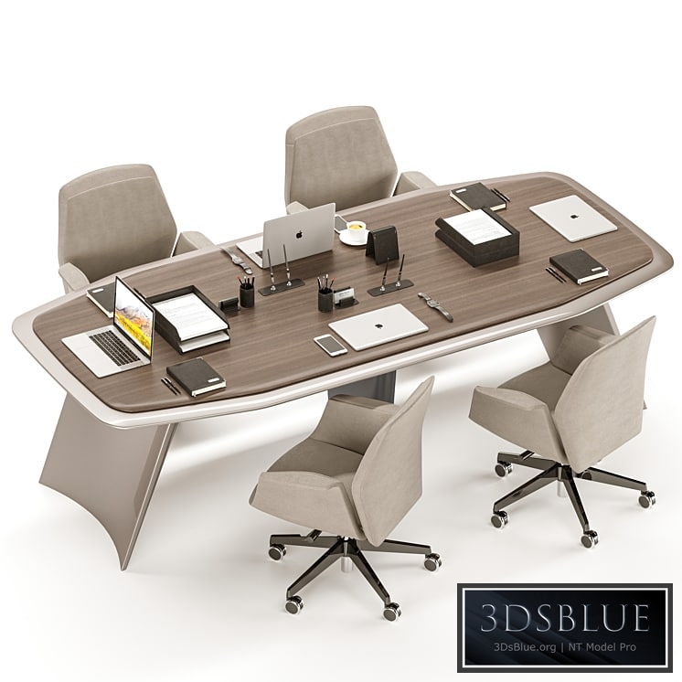 Gramy Conference Table MG40 3DS Max - thumbnail 3