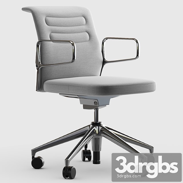 Gray & sierra gray plano vitra ac 5 studio chair 2 3dsmax Download - thumbnail 1