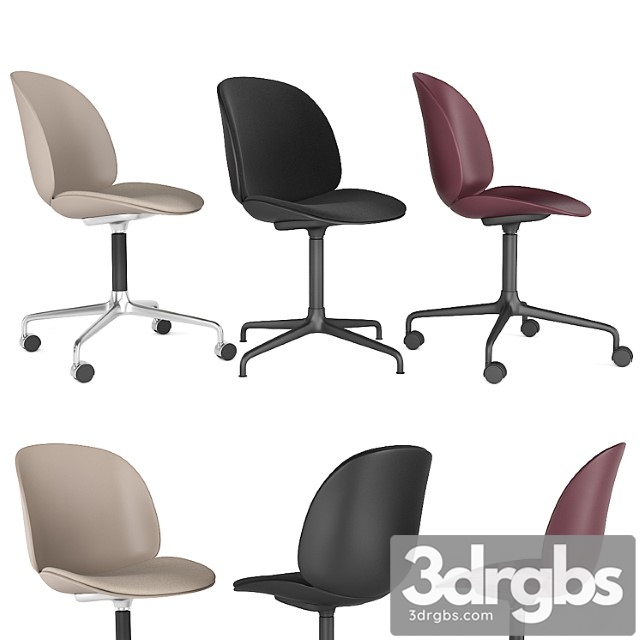 Gubi Beetle Meeting Chairs 2 3dsmax Download - thumbnail 1