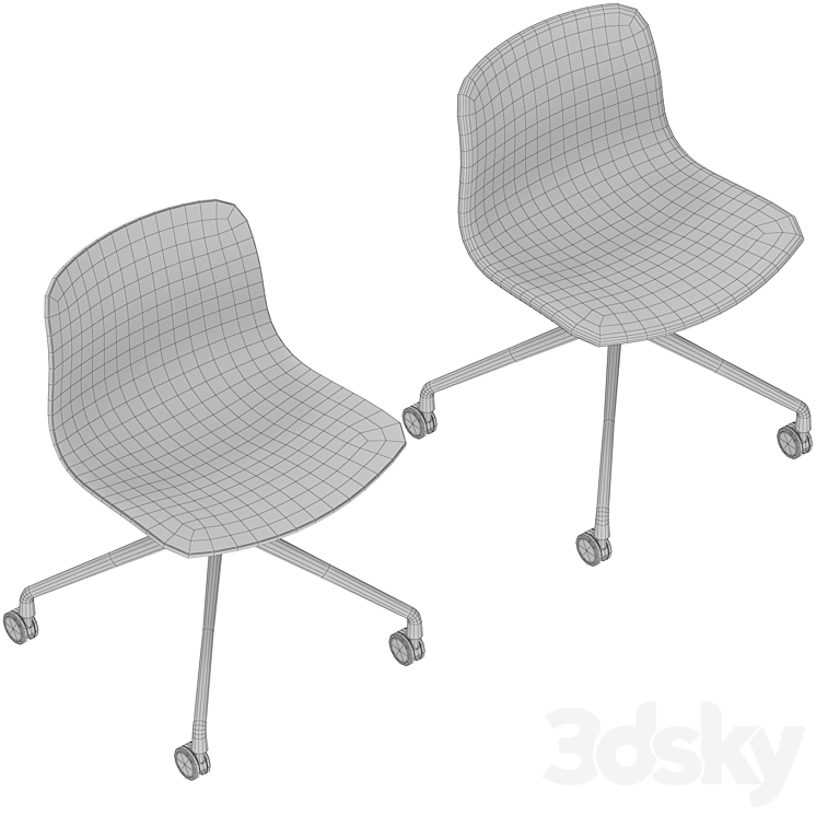 Hay About A Chair ACC 14-15 3DS Max - thumbnail 2