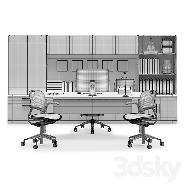 Herman Miller Canvas Private Office (v12) 3DSMax File - thumbnail 3