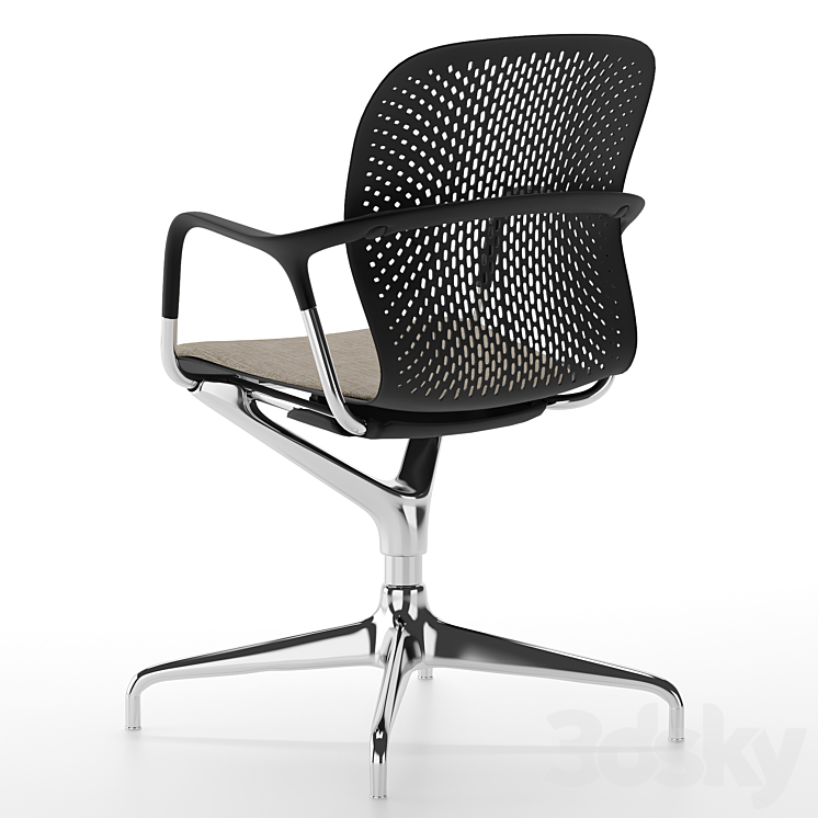 Herman miller keyn chair  (Keyn Chair Group) 3DS Max Model - thumbnail 2