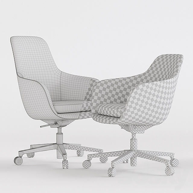 Herman Miller_Saiba Chair 3DSMax File - thumbnail 3