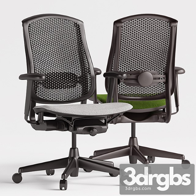 Hermanmiller – celle chairs 2 3dsmax Download - thumbnail 1