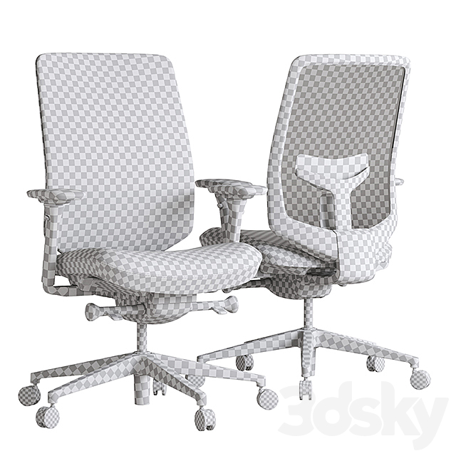 HermanMiller_Verus Chairs 3DS Max Model - thumbnail 2