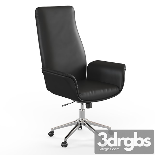 High back office chair - thumbnail 1