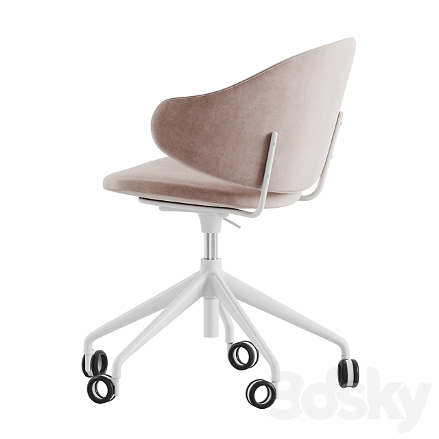 Holly Home Office Chair Calligaris 3DS Max Model - thumbnail 2