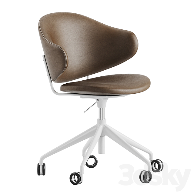 Holly Home Office Chair Calligaris 3DS Max Model - thumbnail 3