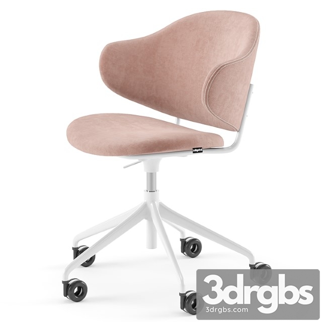 Holly Upholstered Home Office Chair Calligaris 2 3dsmax Download - thumbnail 1