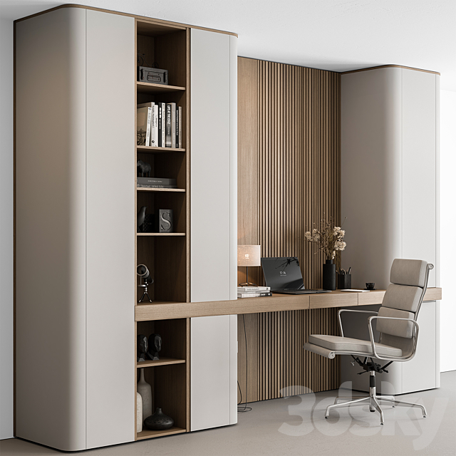 Home Office – Office Furniture 510 3dsMax Model - thumbnail 1