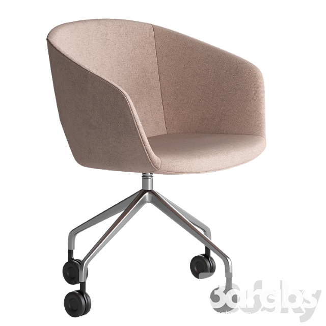 Host Task Chair 3dsmax Download - thumbnail 1