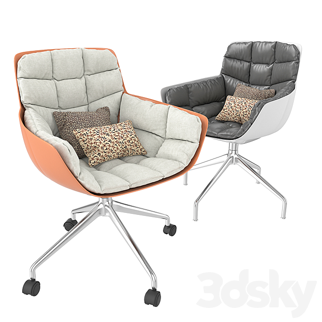 husk chair 3DS Max Model - thumbnail 2