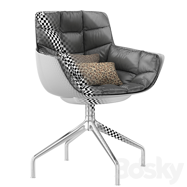 husk chair 3DS Max Model - thumbnail 3