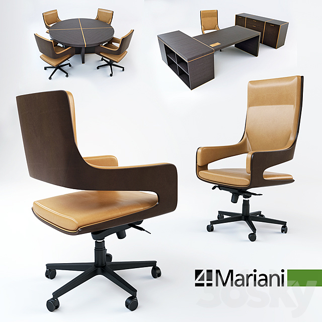 i 4 Mariani Silhouette 3ds Max - thumbnail 1