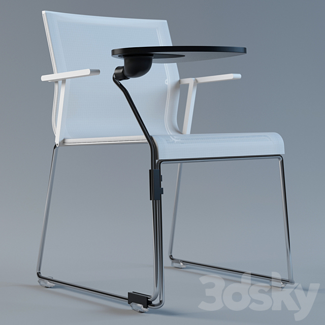 ICF STICK CHAIR 3DS Max Model - thumbnail 2