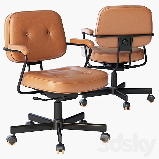 IKEA ALEFELLE Work chair 3DSMax File - thumbnail 1