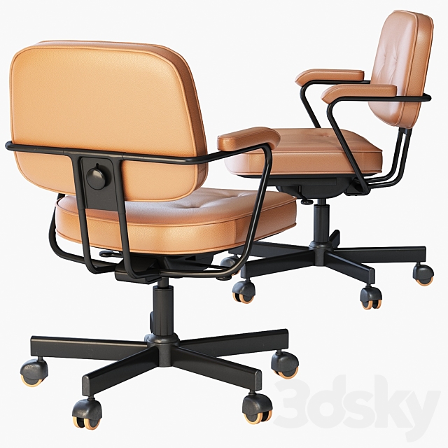 IKEA ALEFELLE Work chair 3DSMax File - thumbnail 2