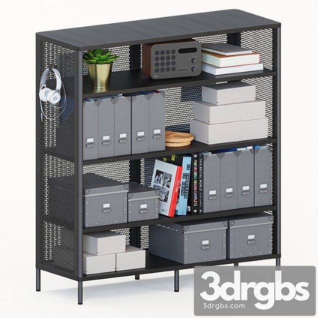 Ikea bekant workplace part 2 2 3dsmax Download - thumbnail 1